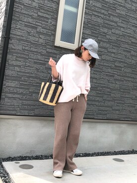 SENSI STUDIO（センシスタジオ）のかごバッグを使った人気ファッション