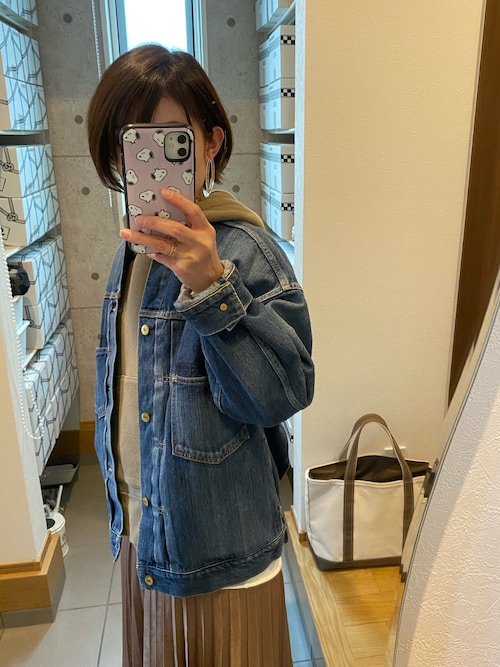 ティナ Ienaのデニムジャケットを使ったコーディネート Wear