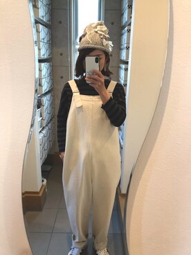 「ARCONANAN（アルコナナン）のアイテム」を使った、ティナさん（レディース・155cm）の秋コーディネート