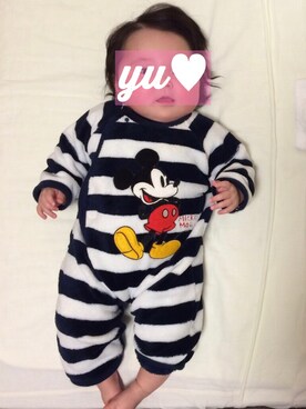 「70㎝」｜yuさん（キッズ・70cm）の冬コーディネート