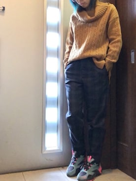 acofunkyさん(レディース・156cm)の冬コーディネート