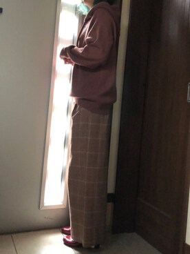 パーカーを使った 茶色コーデ の人気ファッションコーディネート Wear