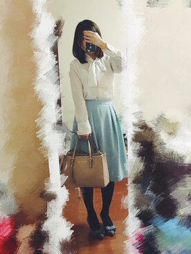 「UNISA（ユニサ）のアイテム」を使った、orcaさん（レディース・158cm）の春コーディネート