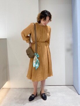 「LAURA DI MAGGIO（ローラディマッジオ）のアイテム」を使った、sugita_eさん（レディース・161cm）の秋コーディネート