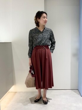 sugita_eさん（レディース・161cm）の秋コーディネート