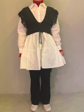 あんみさん（レディース・156cm）の冬コーディネート