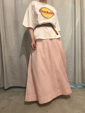 あんみさん（レディース・156cm）の夏コーディネート