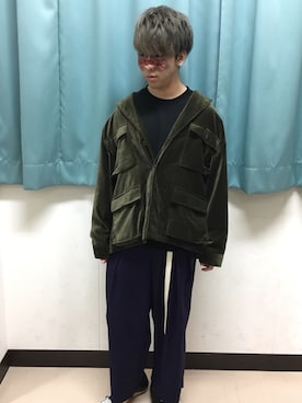 「URBAN RESEARCH Sonny Label（アーバンリサーチサニーレーベル）のアイテム（スウェット）」を使った、こぉーうちゃんさん（メンズ・175cm）の秋コーディネート