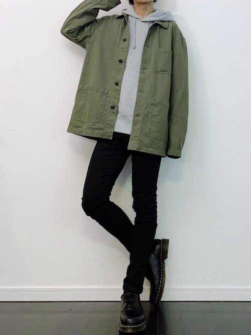 しの ユニクロのブルゾンを使ったコーディネート Wear