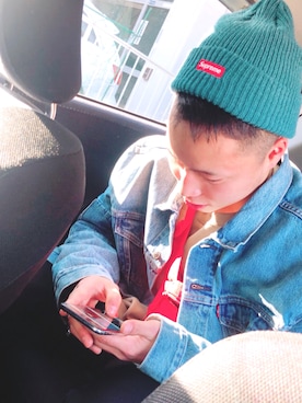 「DEAL DESIGN（ディールデザイン）のアイテム（アクセサリー）」を使った、まるさん（メンズ・170cm）の春コーディネート