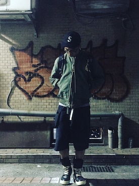 「model」｜板橋金城武さん（メンズ・181cm）の春コーディネート