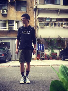 「model」｜板橋金城武さん（メンズ・181cm）の夏コーディネート