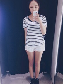 ZARA | ZARA's Selfie 🐚(Tシャツ/カットソー)