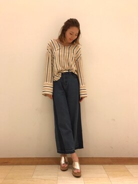 yuka.abeさん（レディース・164cm）の春コーディネート