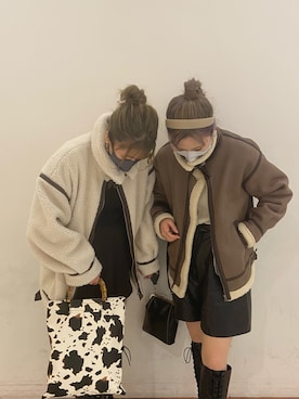 「OSIRIS（オサイラス）のアイテム」を使った、k0t0heさん（レディース・156cm）の冬コーディネート