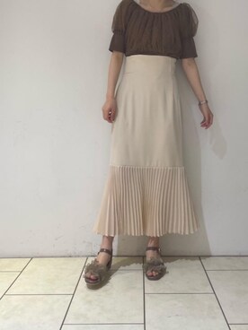 マジェスティックレゴンルミネ立川店スタッフさん(レディース・160cm)の春コーディネート