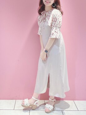 マジェスティックレゴンルミネ立川店スタッフさん(レディース・160cm)の春コーディネート