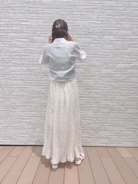 マジェスティックレゴンルミネ立川店スタッフさん（レディース・160cm）の夏コーディネート