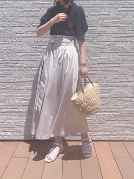 マジェスティックレゴンルミネ立川店スタッフさん（レディース・160cm）の夏コーディネート