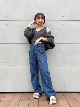 「でにむ」｜「アイテム（キャミソール）」を使った、マジェスティックレゴンルミネ立川店スタッフさん（レディース・144cm）の夏コーディネート