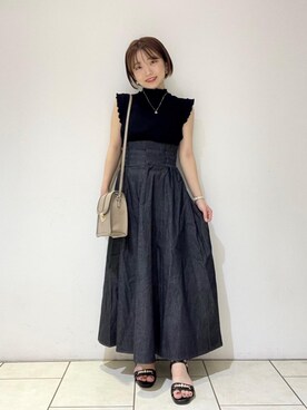 マジェスティックレゴンルミネ立川店スタッフさん（レディース・144cm）の夏コーディネート