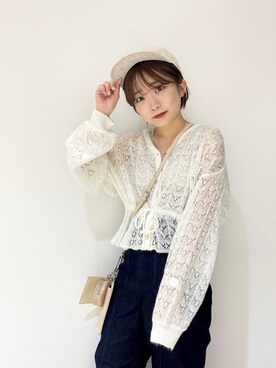 マジェスティックレゴンルミネ立川店スタッフさん(レディース・144cm)の夏コーディネート