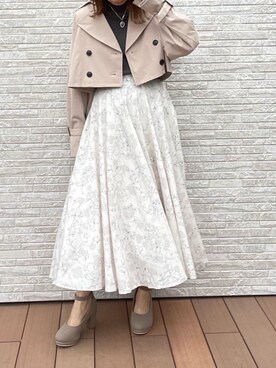 マジェスティックレゴンルミネ立川店スタッフさん（レディース・160cm）の秋コーディネート