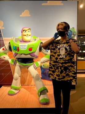 「Bape」｜「アイテム（アクセサリー）」を使った、ggrdさん（メンズ・178cm）の夏コーディネート