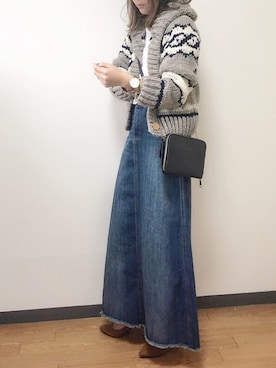 s.さん(レディース・154cm)の冬コーディネート