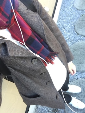 「GAP（ギャップ）のアイテム（チェスターコート）」を使った、たまきさん（メンズ・173cm）の春コーディネート