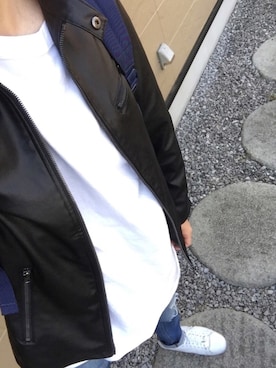 「TRANS CONTINENTS（トランスコンチネンツ）のアイテム（ジャケット/アウター）」を使った、たまきさん（メンズ・173cm）の春コーディネート