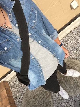 「RELAX(時計)（リラックス）のアイテム」を使った、たまきさん（メンズ・173cm）の秋コーディネート