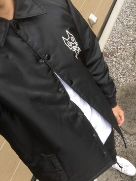 「JUNRED（ジュンレッド）のアイテム（ナイロンジャケット）」を使った、たまきさん（メンズ・173cm）の冬コーディネート