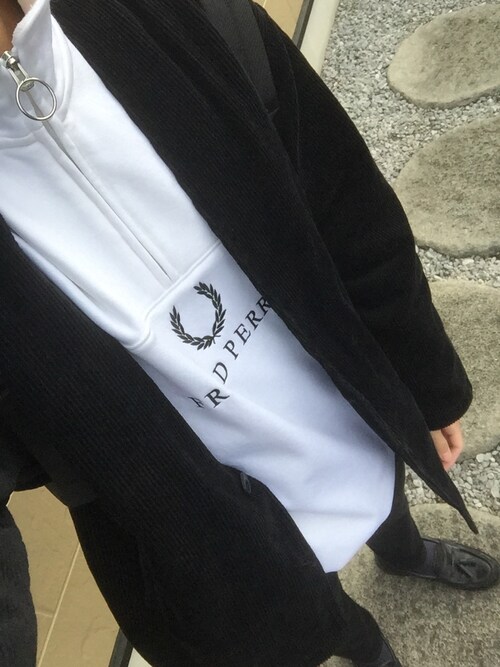 □ Fred Perry □Amy Open knitwear rap 大人気100円引き (FRED PERRY