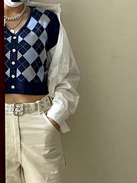 「Shine（シャイン）のアイテム（アクセサリー）」を使った、nimiseri0119さん（レディース・158cm）の夏コーディネート