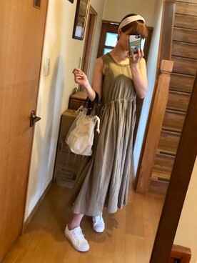 「STANLEY（スタンレー）のアイテム」を使った、ゆぴさん（レディース・162cm）の夏コーディネート