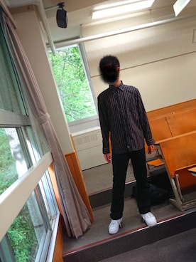 「VAN（バン）のアイテム（トップス）」を使った、紅葉さん（メンズ・178cm）の春コーディネート