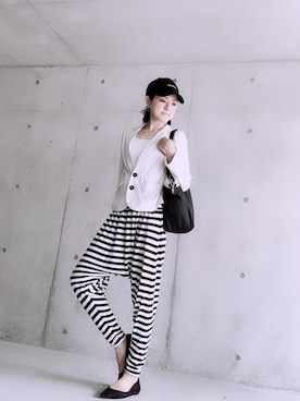 「non-sens（ノンサンス）のアイテム」を使った、AKIさん（レディース・164cm）の秋コーディネート