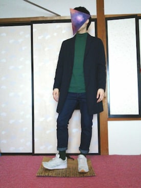 「RAGEBLUE（レイジブルー）のアイテム（その他アウター）」を使った、ひろさん（メンズ・168cm）の秋コーディネート