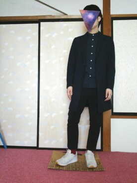 「RAGEBLUE（レイジブルー）のアイテム（その他アウター）」を使った、ひろさん（メンズ・168cm）の秋コーディネート