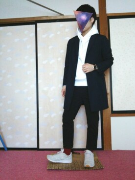 「RAGEBLUE（レイジブルー）のアイテム（その他アウター）」を使った、ひろさん（メンズ・168cm）の秋コーディネート