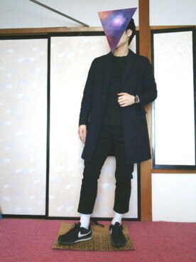 「RAGEBLUE（レイジブルー）のアイテム（その他アウター）」を使った、ひろさん（メンズ・168cm）の冬コーディネート