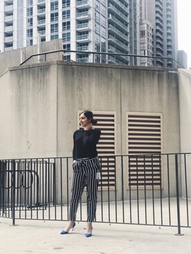 「EXPRESS（エクスプレス）のアイテム（シューズ）」を使った、kinzagkhanさん（レディース・160cm）の春コーディネート