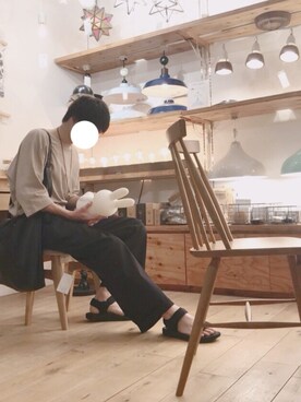 りったさん（メンズ・177cm）の春コーディネート