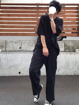 「EMMA  CLOTHES」｜「アイテム（チノパンツ）」を使った、りったさん（メンズ・177cm）の夏コーディネート