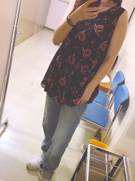 「JET（ジェット）のアイテム」を使った、achoさん（レディース・159cm）の夏コーディネート