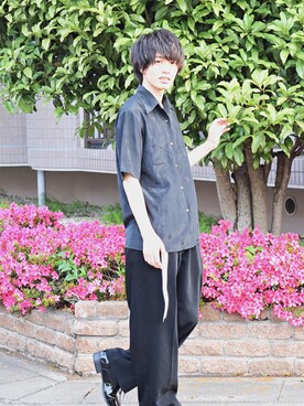 ミスター芝浦池上渓太さんのコーディネート