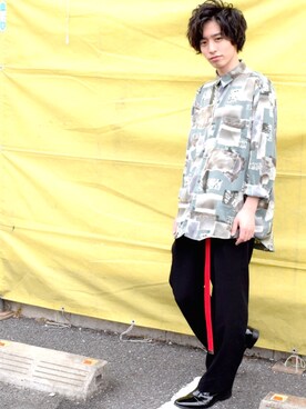 ミスター芝浦池上渓太さんのコーディネート