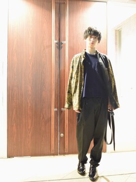 ミスター芝浦池上渓太さんのコーディネート