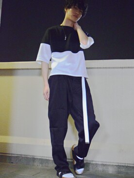 ミスター芝浦池上渓太さんのコーディネート